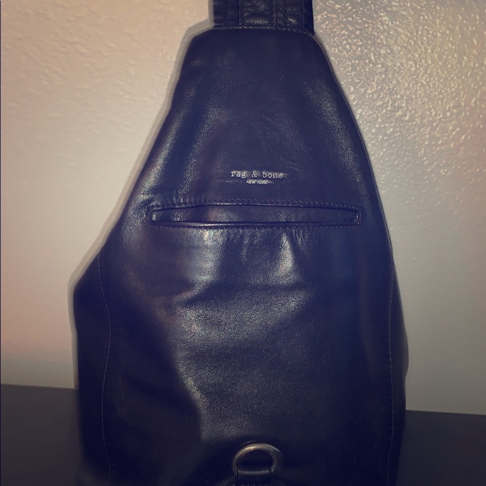 Rag and Bone Aston Sling leather bucket bag